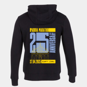 Felpa Padova Marathon Edizione Speciale 25° Anniversario
